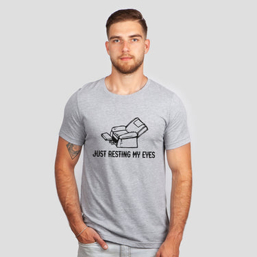 Just Resting My Eyes Dad Shirt